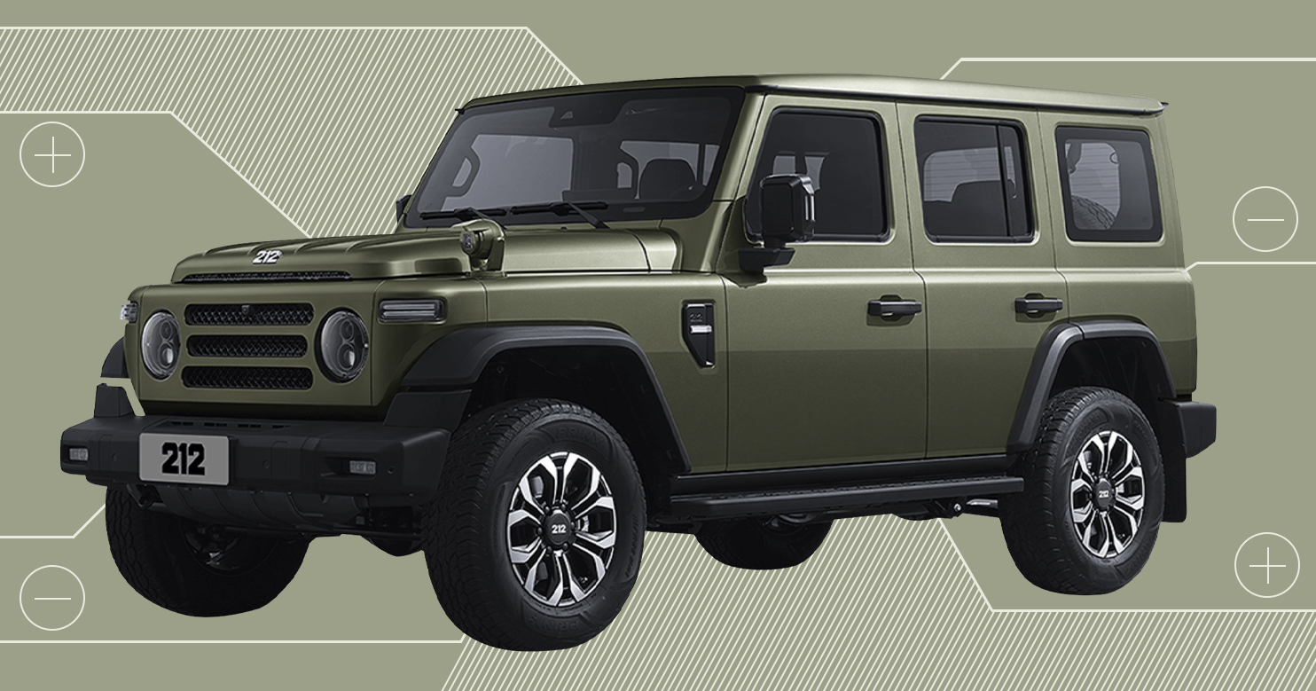 «Подвинься, Land Rover!» — кричит BAW 212 и задирает китайский нос при разгоне